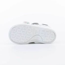 231193-11 Текстильная обувь для девочки серебрист. фото №3