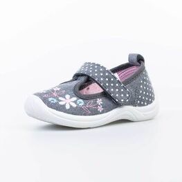 231172-11 Текстильная обувь для девочки серый