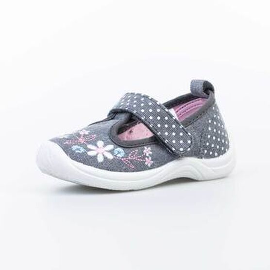 231172-11 Текстильная обувь для девочки серый