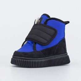 154018-43 Зимние ботинки-дутики для мальчика для мальчики синий
