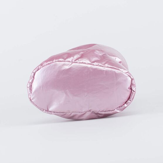 001106-41 Теплые меховые пинетки для девочки розовый фото №3