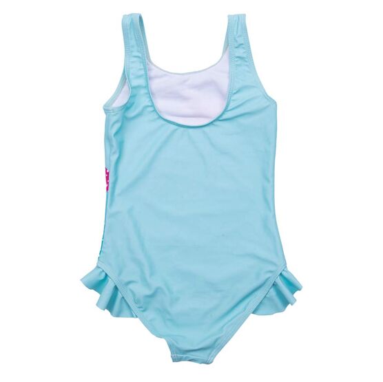 07852033-40 Купальник для девочки Радужная звездочка для девочки бирюзовый фото №2