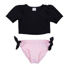 07852038-40 Комплект купальный для девочки для девочки черный