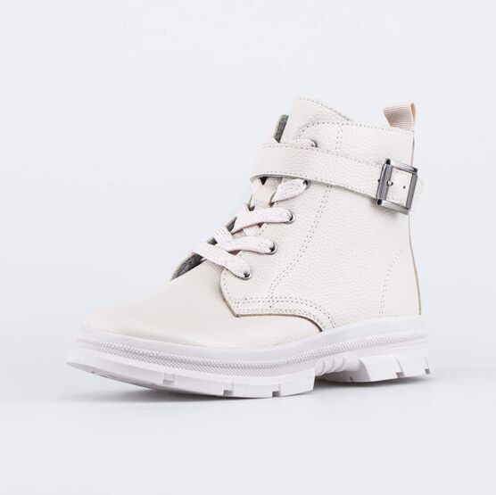 552297-32 Утепленные ботинки для девочки для девочки бежевый