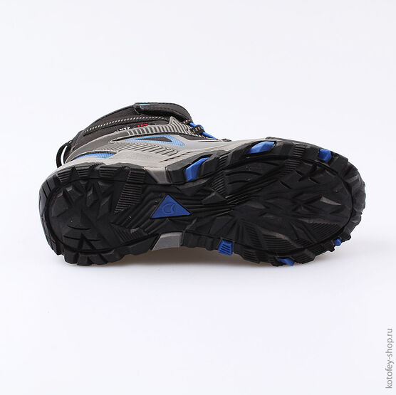 654961-42 Мембранные ботинки для мальчики чер-сер фото №3