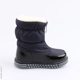 364027-41 Сапожки-дутики для девочки светло-синий фото №2