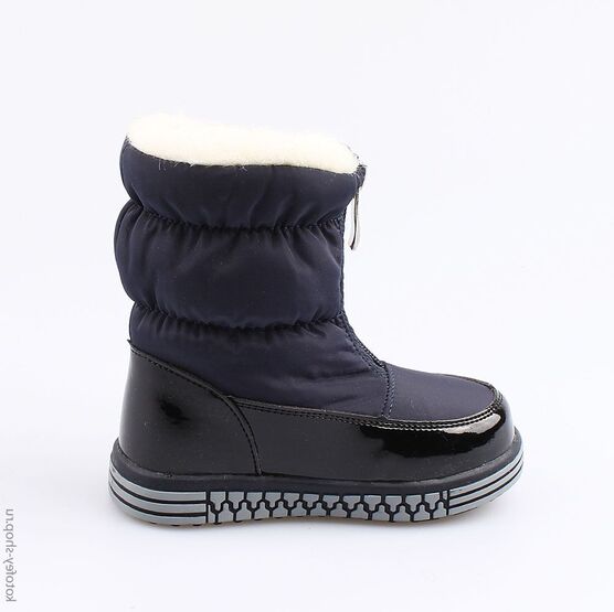 364027-41 Сапожки-дутики для девочки светло-синий фото №2