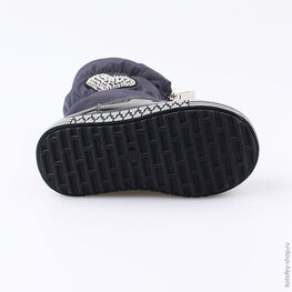 364027-41 Сапожки-дутики для девочки светло-синий фото №3