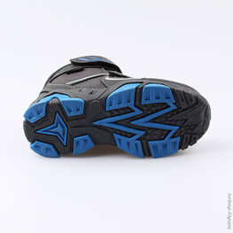 454996-42 Мембранные ботинки для мальчики сер-гол фото №3