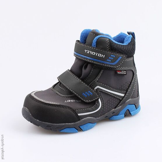 454996-42 Мембранные ботинки для мальчики сер-гол