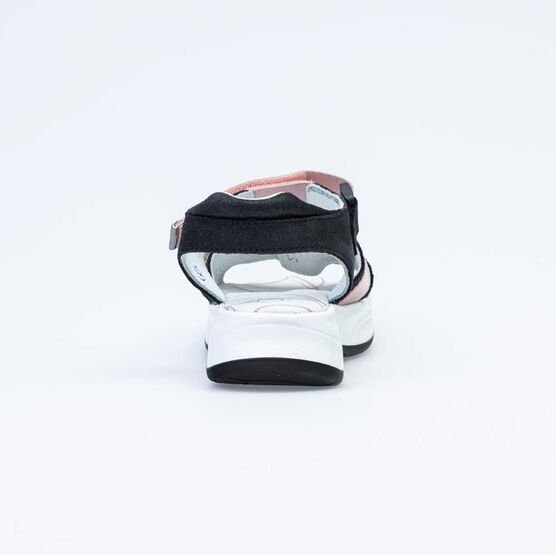 622505-21 Босоножки для девочки для девочки чер-роз фото №5