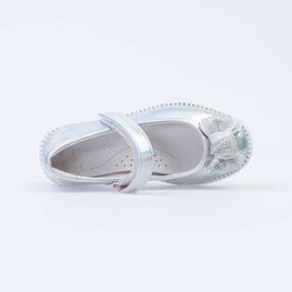 333019-21 Туфли для девочки серебрист. фото №4