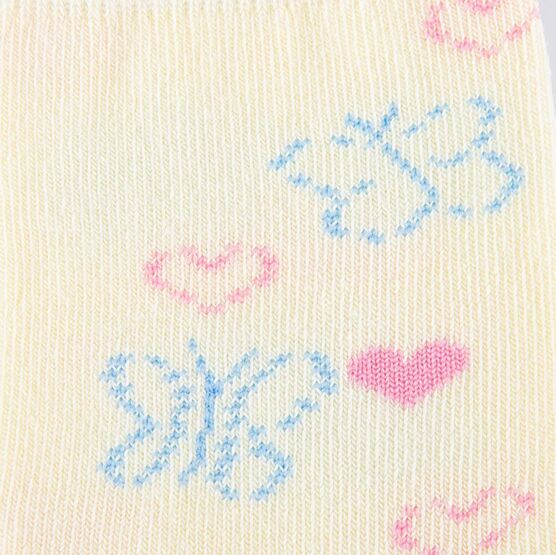 07842988-40 Носки детские хлопковые желтый для девочки желтый фото №3