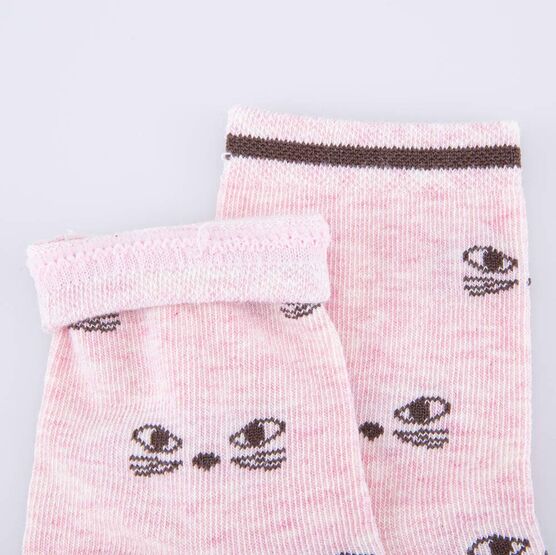 07842995-41 Носки детские хлопковые розовый для девочки розовый фото №2