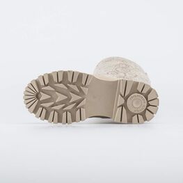 867136-41 Женские высокие валенки для девочки бежевый фото №3