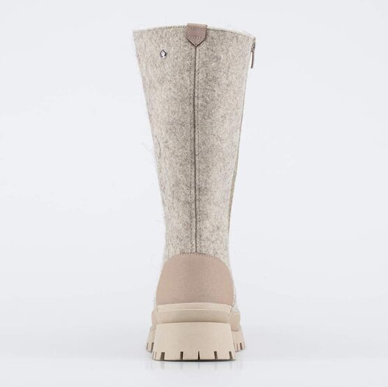 867136-41 Женские высокие валенки для девочки бежевый фото №5