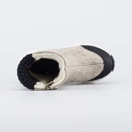 767062-42 Валенки с антискользящей подошвой для подростка бежевый для мальчики бежевый фото №4