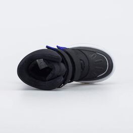 254836-44 Высокие мембранные ботинки для мальчики черный фото №4