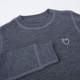 07802030-40 Лонгслив для детей и подростков КОТОФЕЙ Шерсть серо-черный для универсальные сер-чер фото №4