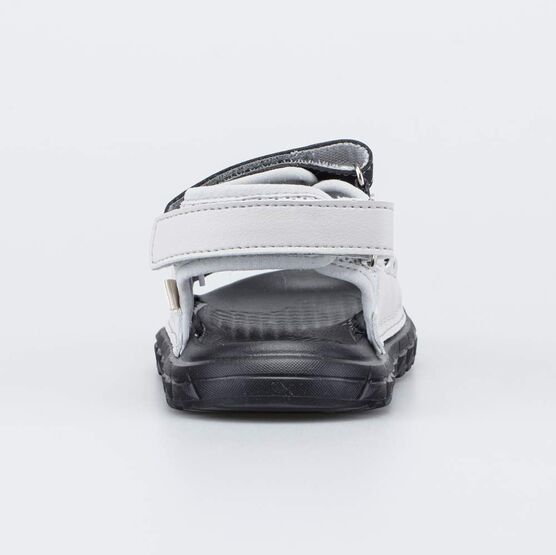 524121-13 Пляжные серые сандалии Оригинал для мальчики серый + бежевый фото №5