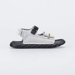 524121-13 Пляжные серые сандалии Оригинал для мальчики серый + бежевый фото №2