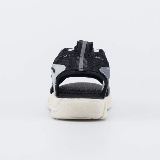 624040-12 Пляжная обувь с системой быстрой шнуровки для мальчики черный + бежевый фото №5