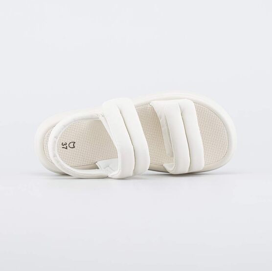 723034-11 Пляжные бежевые сандалии для девочки-подростка для девочки бежевый фото №4