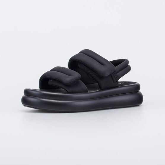 723034-12 Пляжные черные сандалии для девочки-подростка для девочки черный