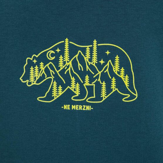 07764065-41 Костюм худи + брюки с начесом зеленый для универсальные зеленый фото №4