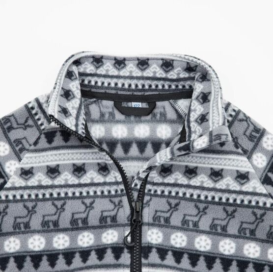 07764067-40 Костюм детский флисовый цветной для мальчики разноцветный фото №4