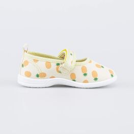 231251-11 Текстильная обувь Ананасы для девочки желтый фото №2