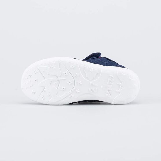 421083-15 Текстильные сандалии для мальчики синий фото №3