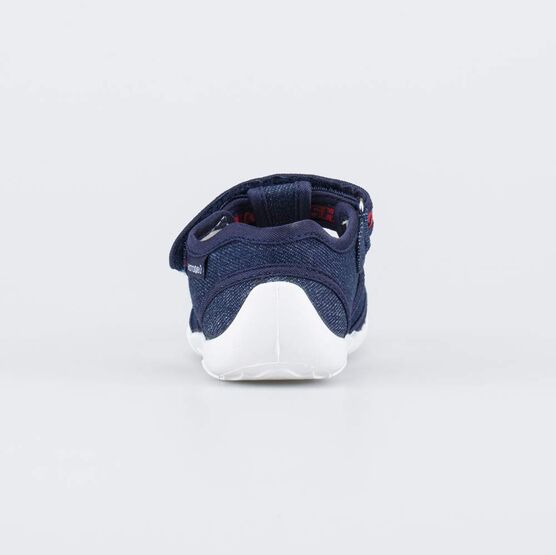 421083-15 Текстильные сандалии для мальчики синий фото №5