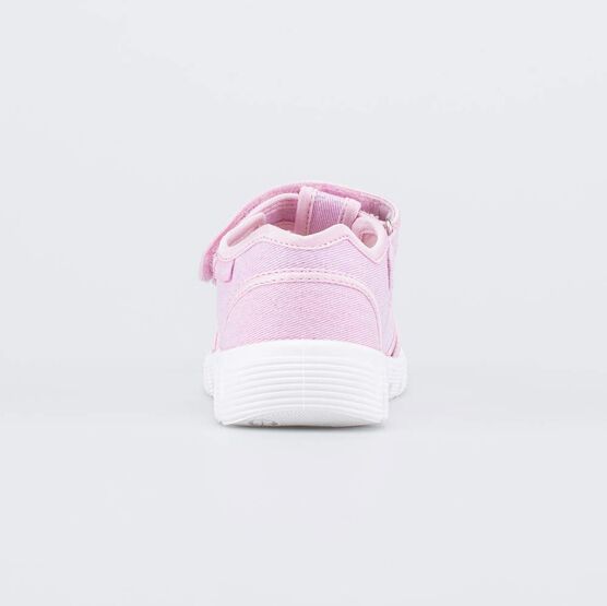 421110-11 Текстильные сандалии для девочки розовый для девочки розовый фото №5