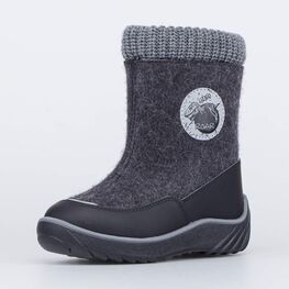 467059-41 Валенки на молнии Зов Динозавра для мальчики темно-серый