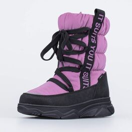 664989-42 Мембранные сапоги для девочки для девочки фиолетовый