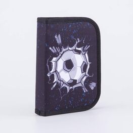 06705033-40 Пенал-книжка школьный Футбол КК для мальчики темно-синий