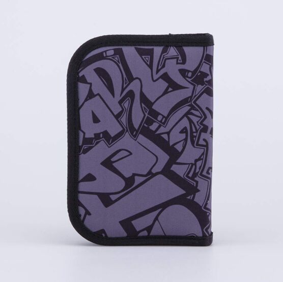 06705034-40 Пенал-книжка школьный Скейт КК для мальчики серый + зеленый фото №2