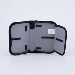 06705034-40 Пенал-книжка школьный Скейт КК для мальчики серый + зеленый фото №4