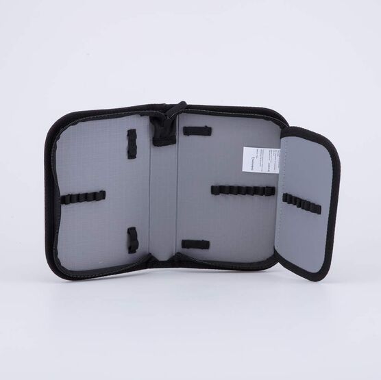 06705034-40 Пенал-книжка школьный Скейт КК для мальчики серый + зеленый фото №4