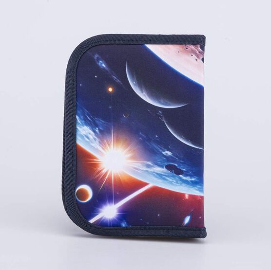 06705039-40 Пенал-книжка школьный Космические дали КК для мальчики черный фото №2