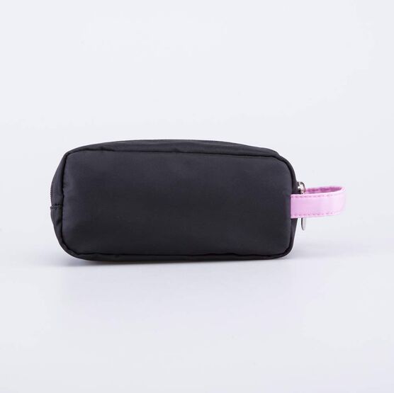 06805034-40 Пенал школьный Мягкий котик КК для девочки чер-роз фото №3