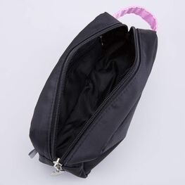 06805034-40 Пенал школьный Мягкий котик КК для девочки чер-роз фото №4