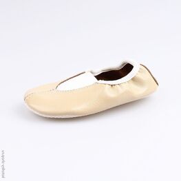 212002-09 Чешки для девочки бежевый