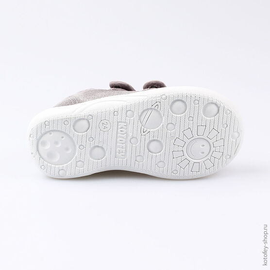 231121-11 Текстильная обувь для мальчики серый фото №3