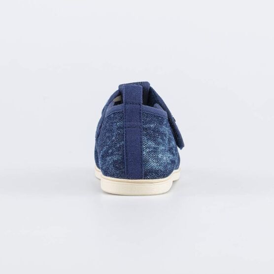 231216-11 Текстильная обувь для мальчики синий фото №5