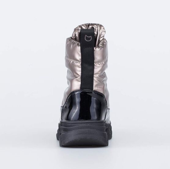 554076-42 Ботинки-дутики для девочки бронзовый для девочки бронзовый фото №5