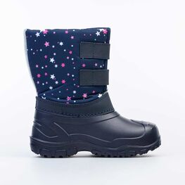 464068-41 Сноубутсы для девочки на липучках для девочки синий фото №2