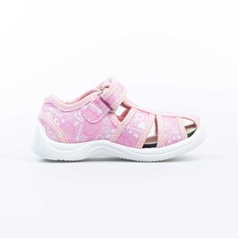 221130-11 Босоножки текстильные для девочки розовый фото №2