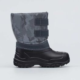 264013-44 Сноубутсы на липучках серый для мальчики серый фото №2